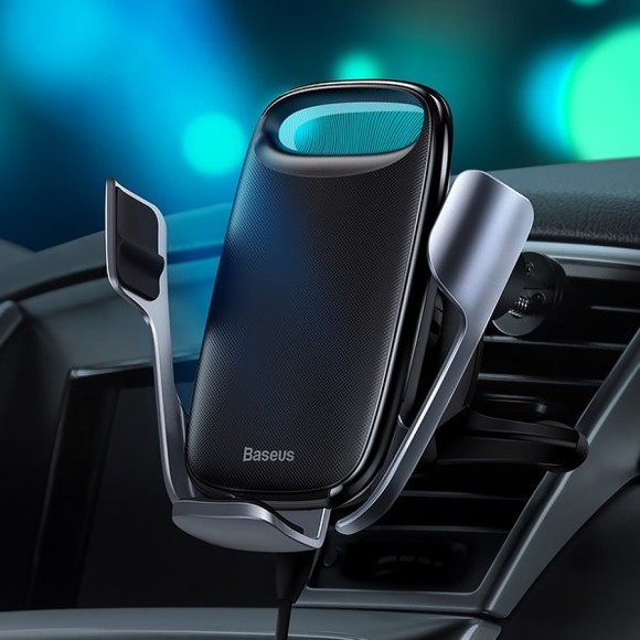 Держатель Baseus Milky Way Electric Bracket Wireless Charger 15W (WXHW02-01) Держатель Baseus Milky Way Electric Bracket Wireless Charger 15W (WXHW02-01)
