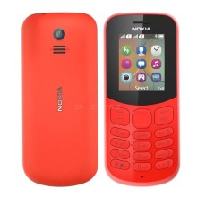 Телефон Nokia 130 Dual sim (2017) (красный, Red)