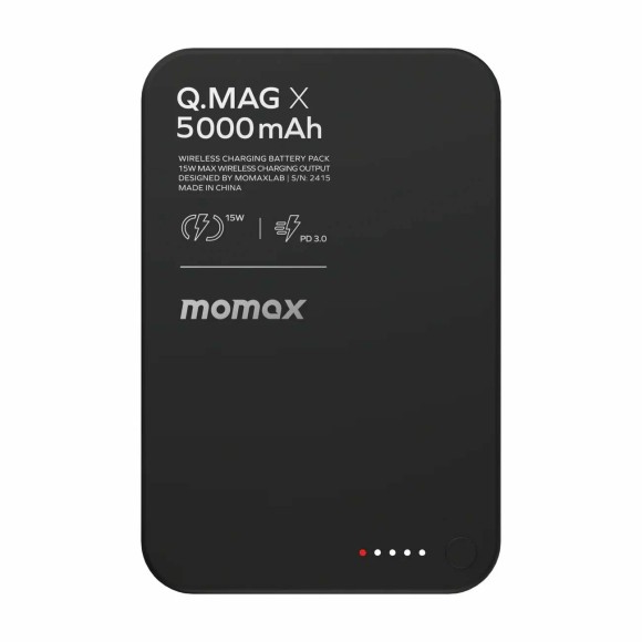 Аккумулятор Momax Mag X 5000 mAh черный титан