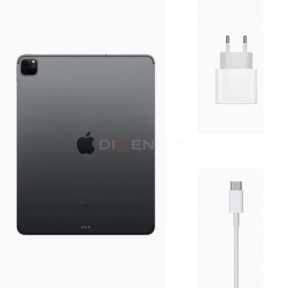 Планшет Apple iPad Pro 12.9 256Gb Wi-Fi+Celluar (2020)  (темно-серый)
