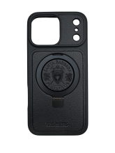 Чехол-накладка для iPhone 17 Pro Max Polo Primo Magsafe Stand Black