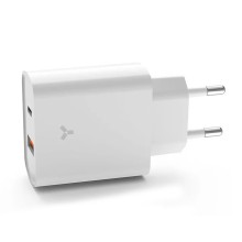 СЗУ Accesstyle Crystal 20WUT, USB + USB type-C, 3A, белый