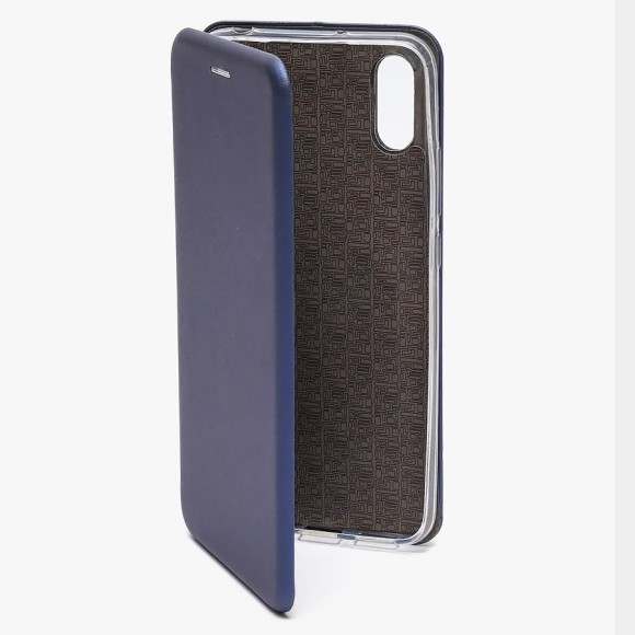 Чехол-книжка Xiaomi Redmi 9A Business пластик синий