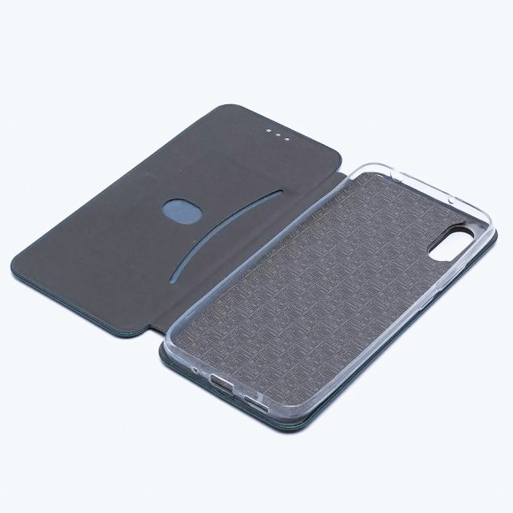 Чехол-книжка Xiaomi Redmi 9A Business пластик синий