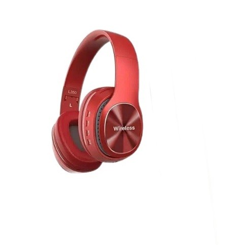 Беспроводные наушники L350 с микрофоном красный