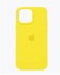 Чехол-накладка для iPhone 13 Pro Silicone Case желтый