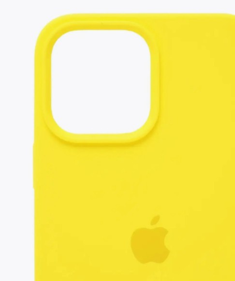 Чехол-накладка для iPhone 13 Pro Silicone Case желтый Чехол-накладка для iPhone 13 Pro Silicone Case желтый