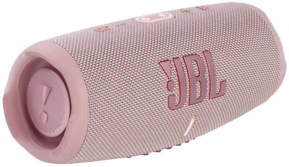 Портативная акустика JBL Charge 5 RU, 40 Вт, розовый