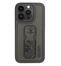 Чехол-накладка для iPhone 15 Pro Santa Barbara BLAISE серый