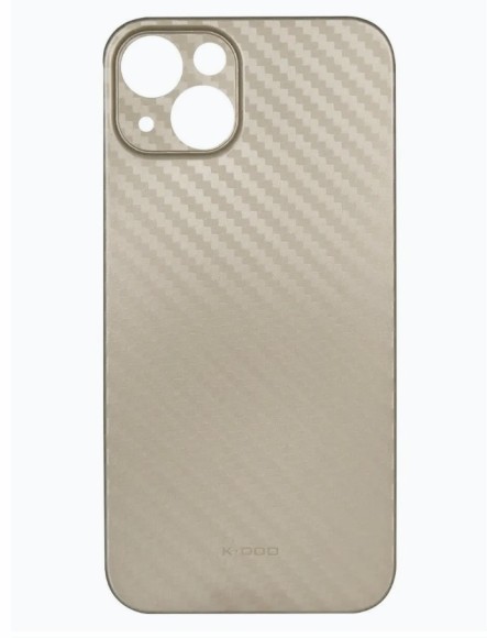 Чехол-накладка для iPhone 15  KZDOO Air Carbon титан