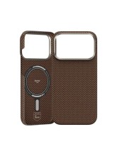 Чехол-накладка для iPhone Air Benks Magnetic Kevlar Gold