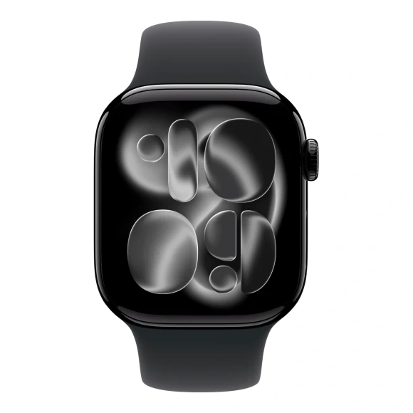 Умные часы Apple Watch Series 11 Jet Black Aluminum Case with Black Sport Band 42mm (Jet Black, Black) Умные часы Apple Watch Series 11 Jet Black Aluminum Case with Black Sport Band 42mm (Jet Black, Black)