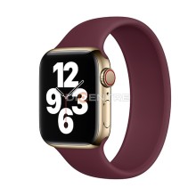Ремешок для Apple Watch 42/44/45 мм монобраслет Sport M бордовый