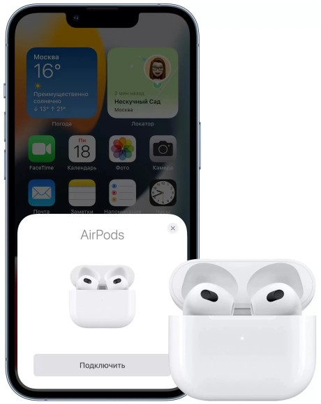 Наушники Apple AirPods 3 (MPNY3) (2022) (White) Наушники Apple AirPods 3 (MPNY3) (2022) (White)