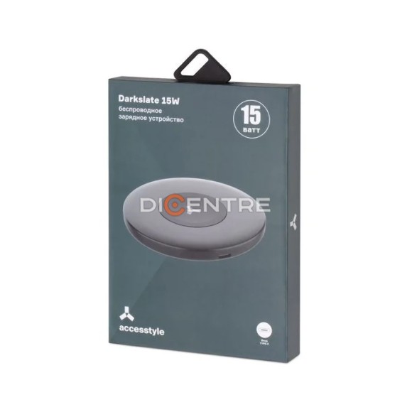 Беспроводная сетевая зарядка Accesstyle Darkslate 15W