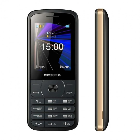 Телефон teXet TM-D229 (черный)
