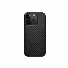 Чехол-накладка для iPhone 15 Pro KZDOO Mag Noble черный карбон