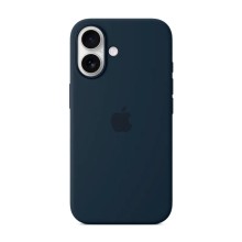Чехол-накладка для iPhone 16 Silicone Case темно-синий