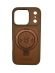 Чехол-накладка для iPhone 17 Pro Polo Primo Magsafe Stand Brown