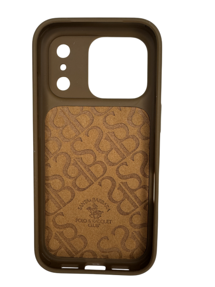 Чехол-накладка для iPhone 17 Pro Polo Primo Magsafe Stand Brown