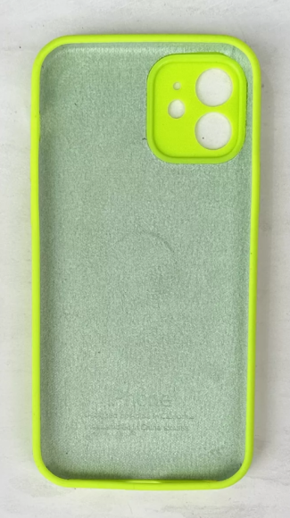 Чехол-накладка для iPhone 11 Silicone Case лайм Чехол-накладка для iPhone 11 Silicone Case лайм