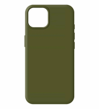 Чехол-накладка для iPhone 14 Plus Silicone Case хаки