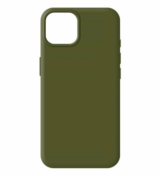 Чехол-накладка для iPhone 14 Plus Silicone Case хаки