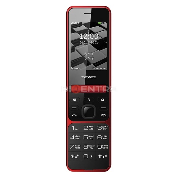 Телефон teXet TM-407 (красный, Red) Телефон teXet TM-407 (красный, Red)