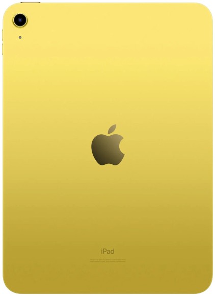 Планшет Apple iPad 10.9 2022, 64 ГБ, (MPQ23), Wi-Fi, iPadOS (Yellow)