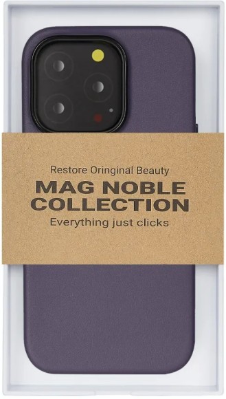 Чехол-накладка для iPhone 14 Pro Max KZDOO Mag Noble сиреневый