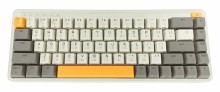 Механическая клавиатура MIIIW ART Series Mechanical Keyboard (MWMKB01) Autumn Sun, серая с желтым