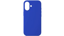 Чехол-накладка для iPhone 16 Silicone Case синий-деним