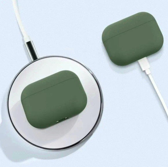 Сумка-чехол на AirPods Pro болотный