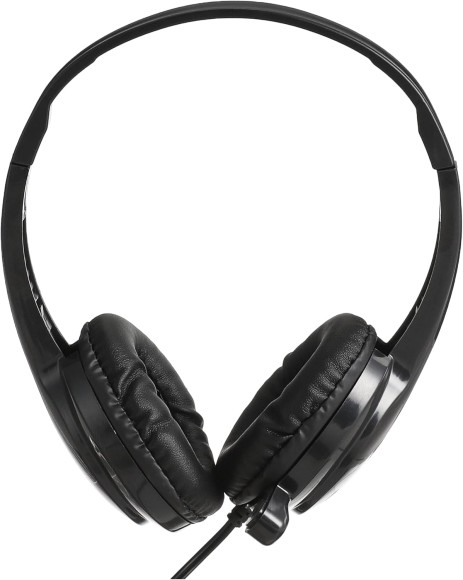 Проводные игровые с микрофоном Gm-008 черный