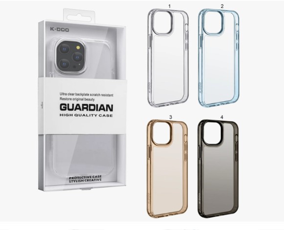Чехол-накладка для iPhone 13 Pro K-DOO Guardian черный