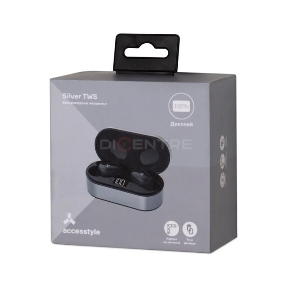Беспроводные наушники Accesstyle Silver TWS Беспроводные наушники Accesstyle Silver TWS