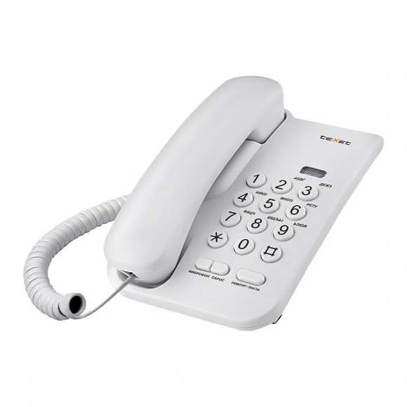Телефон teXet TX-212 (Светло-серый)