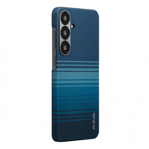 Чехол-накладка Samsung S25 PITAKA Tactile Woven Case Moonrise