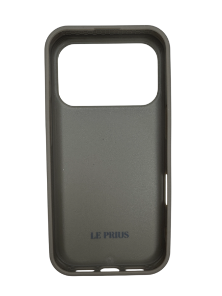 Чехол-накладка для iPhone 17 Pro Max Le Prius Tigress Crystal MagSafe Silver