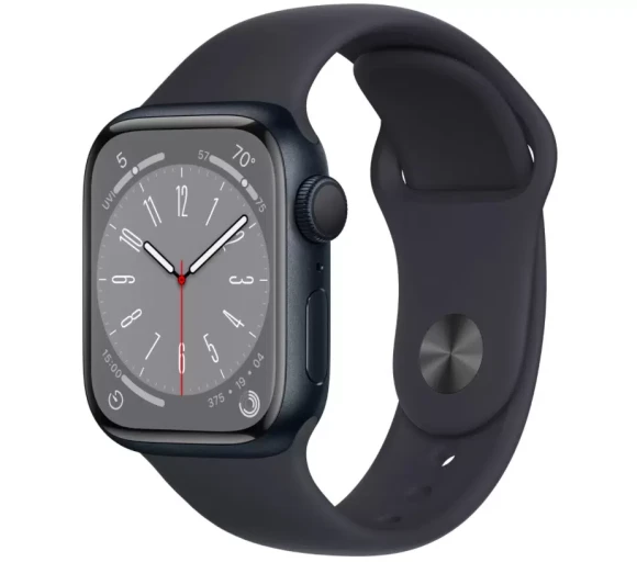 45mm/M/L MNUL3 Series 8 Aluminium Case Midnight with Midnight Sport Band Б/У Midnight, Midnight