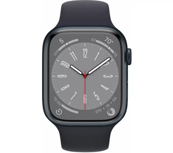 45mm/M/L MNUL3 Series 8 Aluminium Case Midnight with Midnight Sport Band Б/У Midnight, Midnight