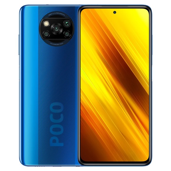 Смартфон Xiaomi Poco X3 NFC 6/64GB (RU/A) (синий)