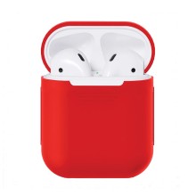 Сумка-чехол на AirPods красный