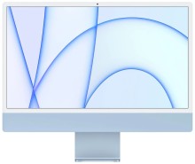 24" Моноблок Apple iMac 24" 2021 г.MJV93 , 4480x2520, Apple M1 2.064 ГГц, RAM 8 ГБ, SSD 256 ГБ, Apple M1 8-Core, MacOS, синий (Синий)