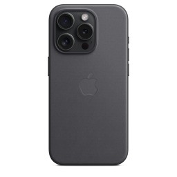 Чехол-накладка для iPhone 15 Pro FineWoven Case MagSafe черный