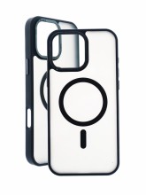 Чехол-накладка для iPhone 15 Pro Max VEGLAS Fog Magnetic черный