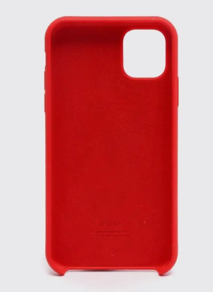 Чехол-накладка для iPhone 11 Leather Silicone Case красный Чехол-накладка для iPhone 11 Leather Silicone Case красный