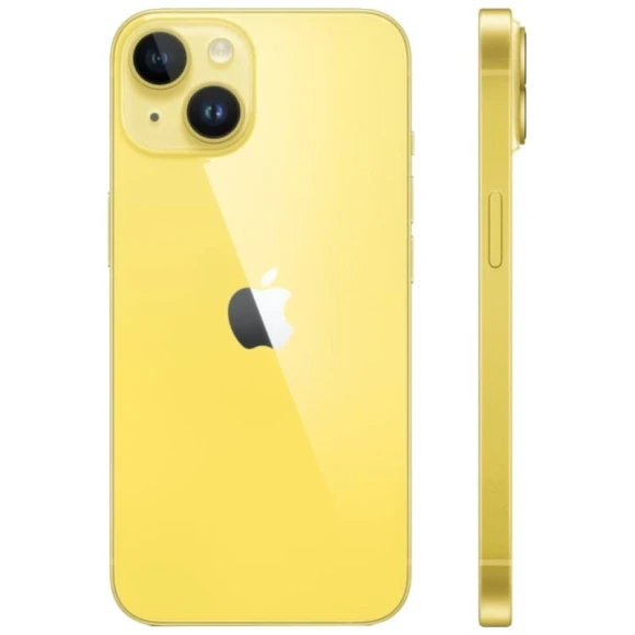 Смартфон Apple iPhone 14 256Gb A2882 EUR Dual SIM (nano-SIM + eSIM)(без RuStore) (Yellow)