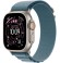 Apple Watch Ultra 3 2025 MEWM4 49mm/M Natural Titanium Case with Blue Alpine Loop  (Natural Titanium, Light Blue)