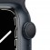 Часы Apple Watch Series 7 GPS 45mm Aluminum Case with Sport Band (MKN53RU/A) (темно-серый, Черный)